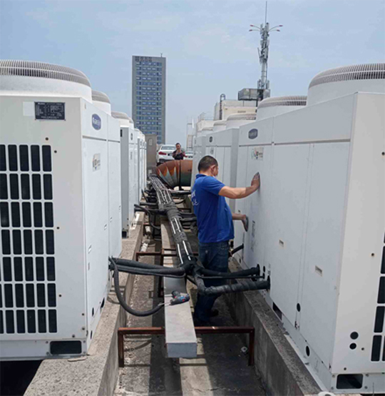 西市中央空调制热和不制冷系统维修方法